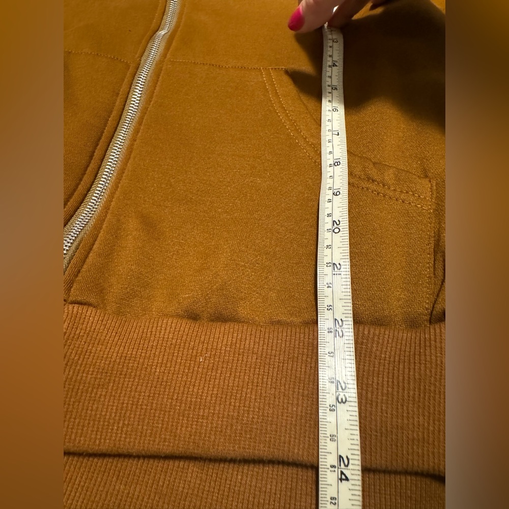 Nice Brown Men’s Hoodie. Missing tag. Large. - Picture 4 of 5
